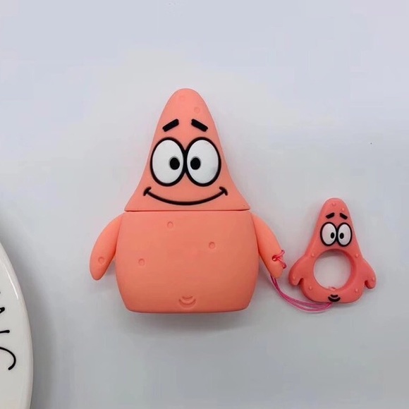 Patrick Star Airpod Case - Silicone - NEW - Picture 5 of 5